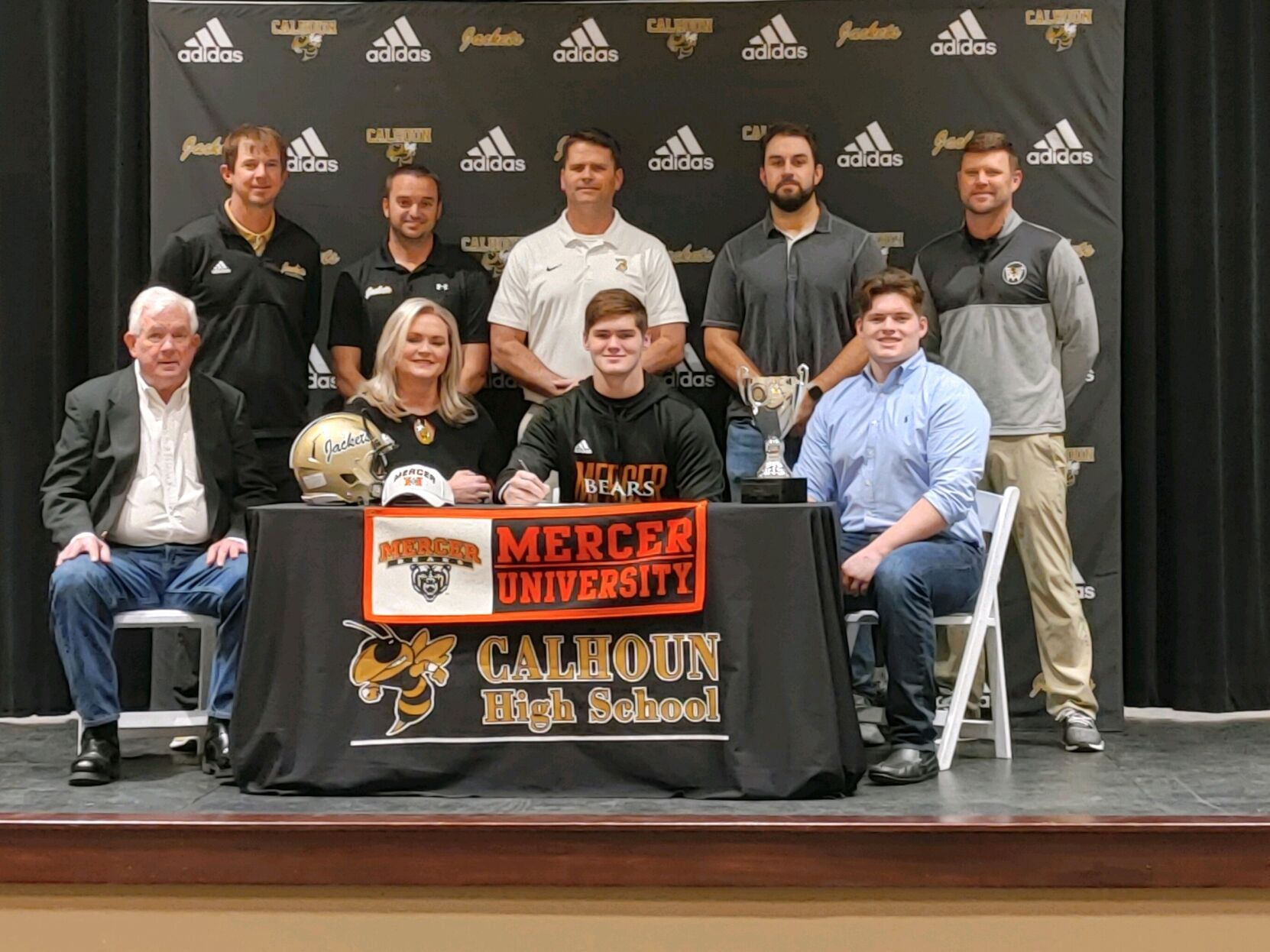 Calhoun’s Griffin signs to play football at Mercer